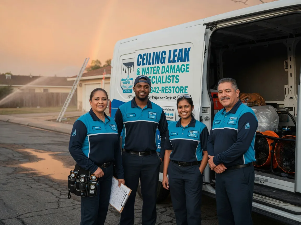 Ceiling Leak Cleanup company in Gum Spring, VA